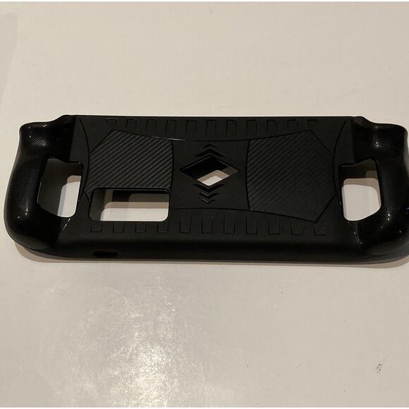 Steam Deck Gaming TPU Protective Case Shell Black And Screen Protector - Picture 5 of 10